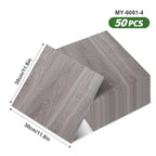 50pcs SXP Floor Sticker Peel and Stick 11.81x11.81in Self adhesive Wall Stickers Easy DIY 1.5mm thick Applies to any indoor