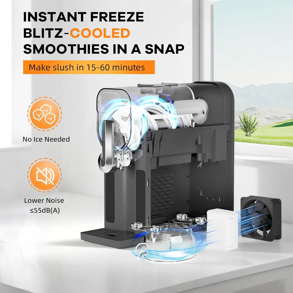 Frozen Drink Maker with LED Display & 6 Pre-Set Programs