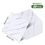 50pcs SXP Floor Sticker Peel and Stick 11.81x11.81in Self adhesive Wall Stickers Easy DIY 1.5mm thick Applies to any indoor