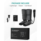 Air Compression Calf Wraps Air Pressure Massage for Blood Circulation and Relaxation Lymphatic Drainage