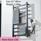 Temperature &Time Control Smart Home Heated Towel Rail Towel Warmer