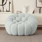 Sdorens 49'' Oversized Boneless Bubble Couch Chair Football-Shaped Design