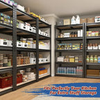 60/72 Inch two-piece set Heavy-duty Metal Storage Rack