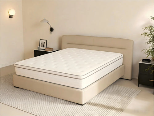 12 Inch Queen King Full Twin Mattress in a Box with  Memory Foam & Pocket Springs, Motion Isolation, Pressure Relief