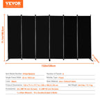 3/4/6 Folding Privacy Screen and Portable Freestanding