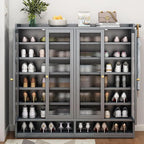 Shoe Rack for Closet, Entryway Shoe Storage Cabinet for 36-40 Pairs,