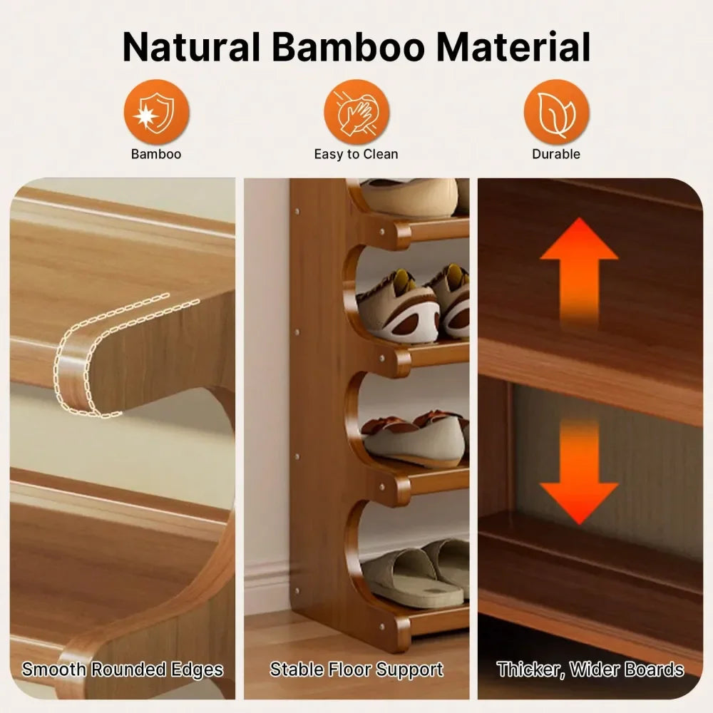 MultiLayer Entrance Shoe Rack For Home Use, Shoe Storage Dormitory Shelf, Shoe Cabinet, Sturdy And Durabl