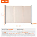3/4/6 Folding Privacy Screen and Portable Freestanding