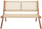 Natural Wood & Rope Foldable Bench Outdoor Patio Garden 48in, Customized
