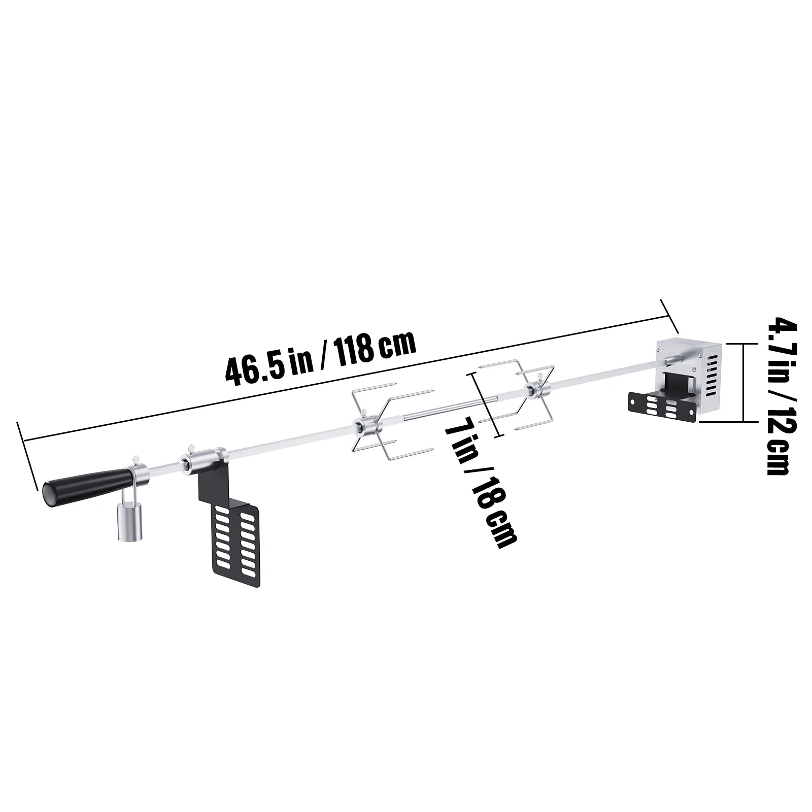 Universal Grill Rotisserie Kit