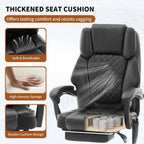 Massage Office Chair with Heat 6 Vibration Points,Big and Tall Office Chair 400 lbs