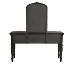 Metro Vanity with Stool, Black