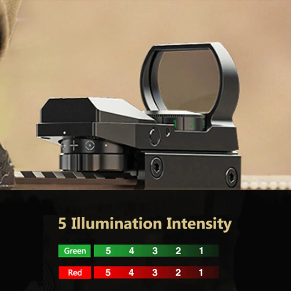 Tactical Red Green Dot Sight Scope Optics scope Red Dot Sight Hunting Optics