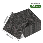 50pcs SXP Floor Sticker Peel and Stick 11.81x11.81in Self adhesive Wall Stickers Easy DIY 1.5mm thick Applies to any indoor