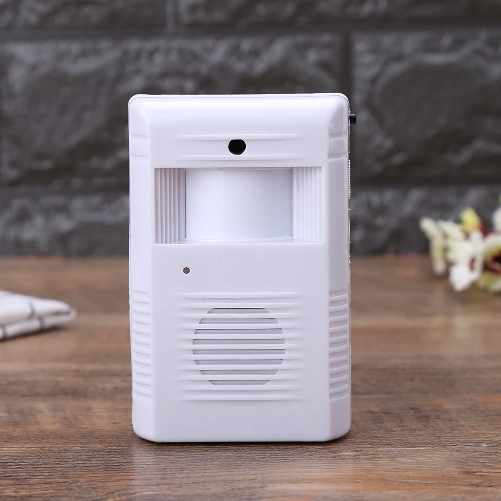 White Welcome Greeting Doorbell Wireless Sensor Doorbell