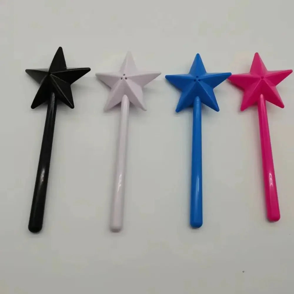Portable Salt Pepper Shakers Refillable Magical Star Wand Spice Dispenser Seasoning Shaker
