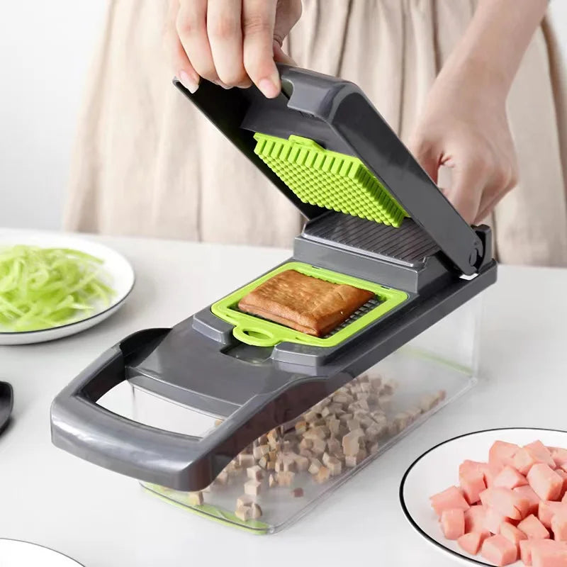 Safe Mandoline Slicer Plus, Adjustable Vegetable Food Chopper