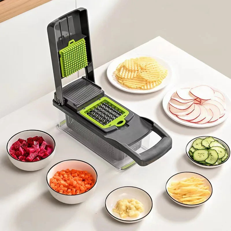 Safe Mandoline Slicer Plus, Adjustable Vegetable Food Chopper