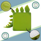LED Color Changing Dinosaur Alarm Clock Portable Battery Operated