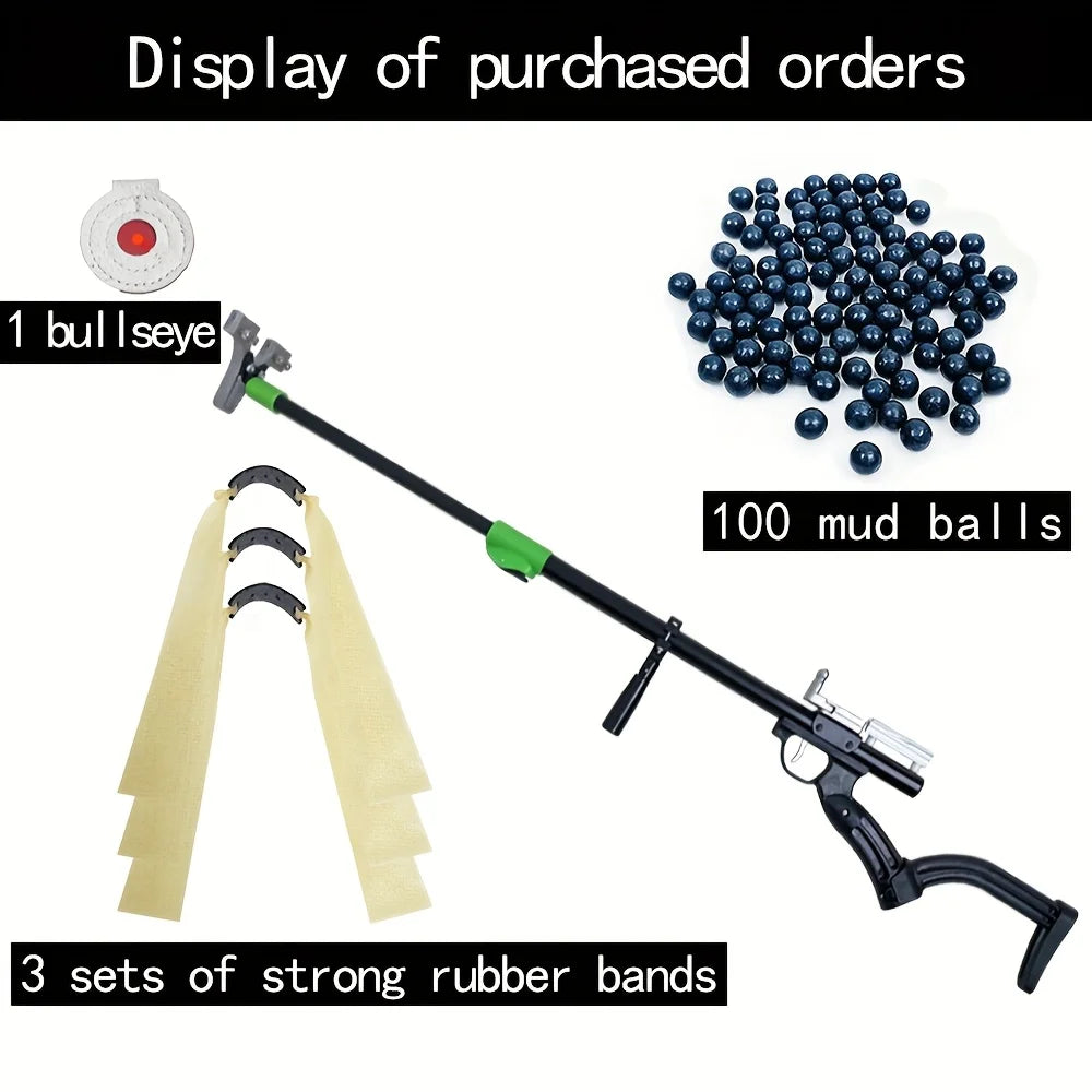 Powerful Metal Slingshot, Outdoor Hunting Catapult, Jungle Field Precision Slingshot,