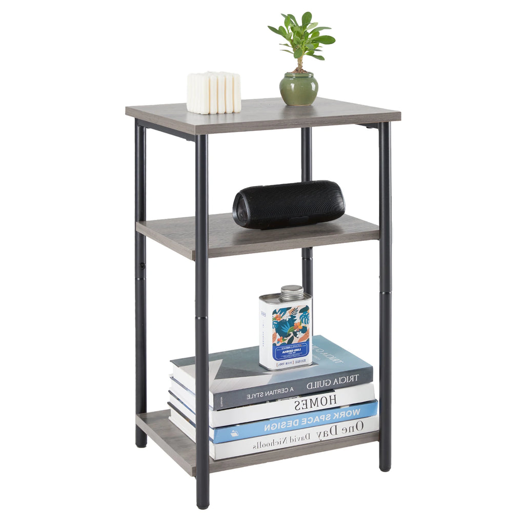 2/3-Tier End Table Side Tables with Adjustable Feet