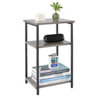 2/3-Tier End Table Side Tables with Adjustable Feet