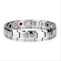 Fashion Stainless Steel Bangle Bracelet 9mm Width Italian Elastic Charm