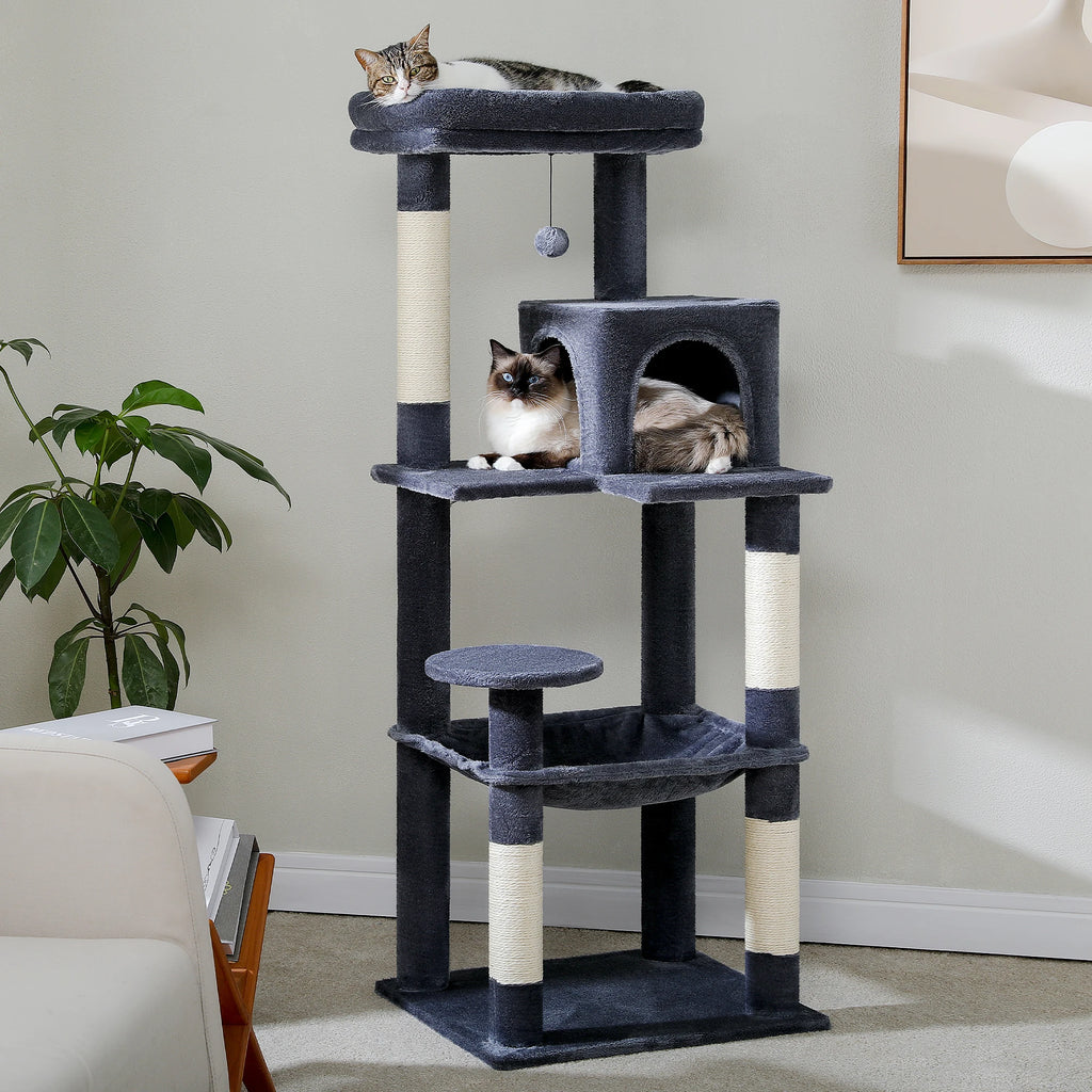 5-Level Cat Tower with Hammock