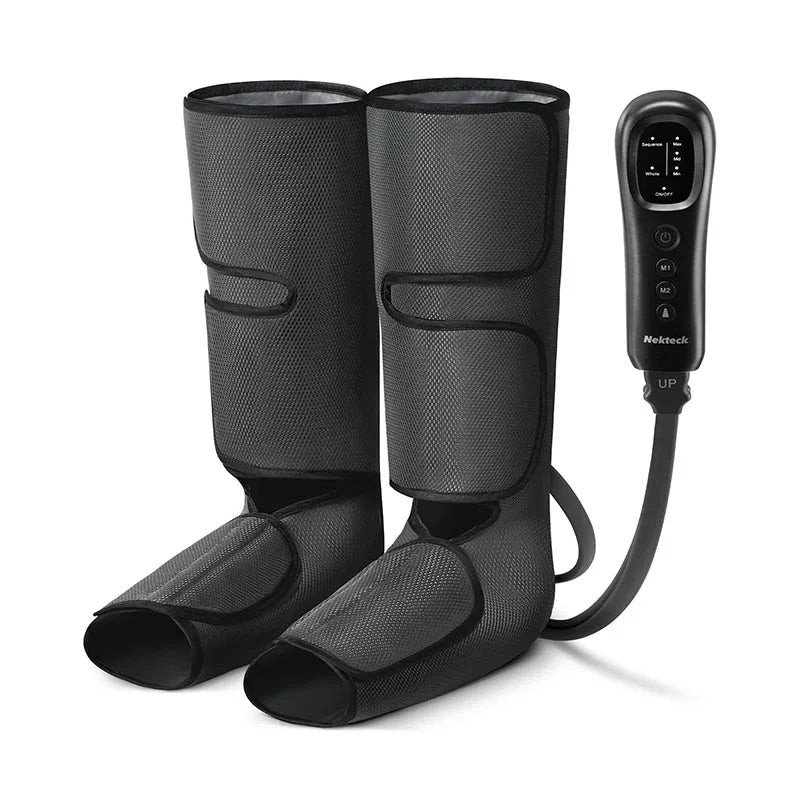 Air Compression Calf Wraps Air Pressure Massage for Blood Circulation and Relaxation Lymphatic Drainage