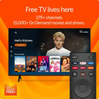 32-Inch HD 720p Smart LED TV with WiFi,