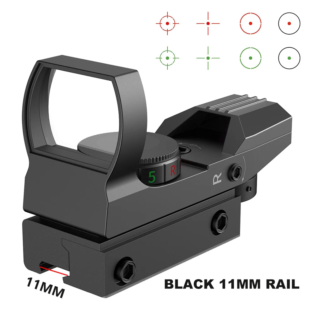 Tactical Red Green Dot Sight Scope Optics scope Red Dot Sight Hunting Optics