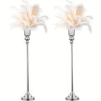 Wedding Centerpiece Vase, Floor Vase - 32.5 Inch Multi-Purpose Metal Vase for Party Events, Christmas and Halloween Decorations