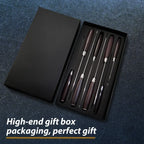 8 PCS Kitchen Stainless steel Laser Damascus Japanese Santoku Cleaver Slicing Utility Chef Knife