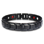 Fashion Stainless Steel Bangle Bracelet 9mm Width Italian Elastic Charm