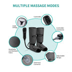 Air Compression Calf Wraps Air Pressure Massage for Blood Circulation and Relaxation Lymphatic Drainage