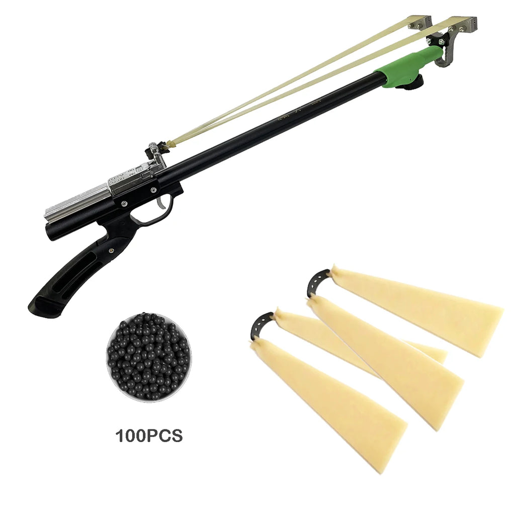 Powerful Metal Slingshot, Outdoor Hunting Catapult, Jungle Field Precision Slingshot,