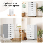 7 Drawer Chest Dressers Nightstand Storage Cabinet