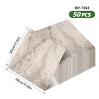50pcs SXP Floor Sticker Peel and Stick 11.81x11.81in Self adhesive Wall Stickers Easy DIY 1.5mm thick Applies to any indoor