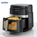 Air Fryer 8-in-1,6 Quart Electric Hot Fryer Oven Oilless Cooker,Roast, Bake, Plus Bake,Dehydrate, and Keep Food Warm