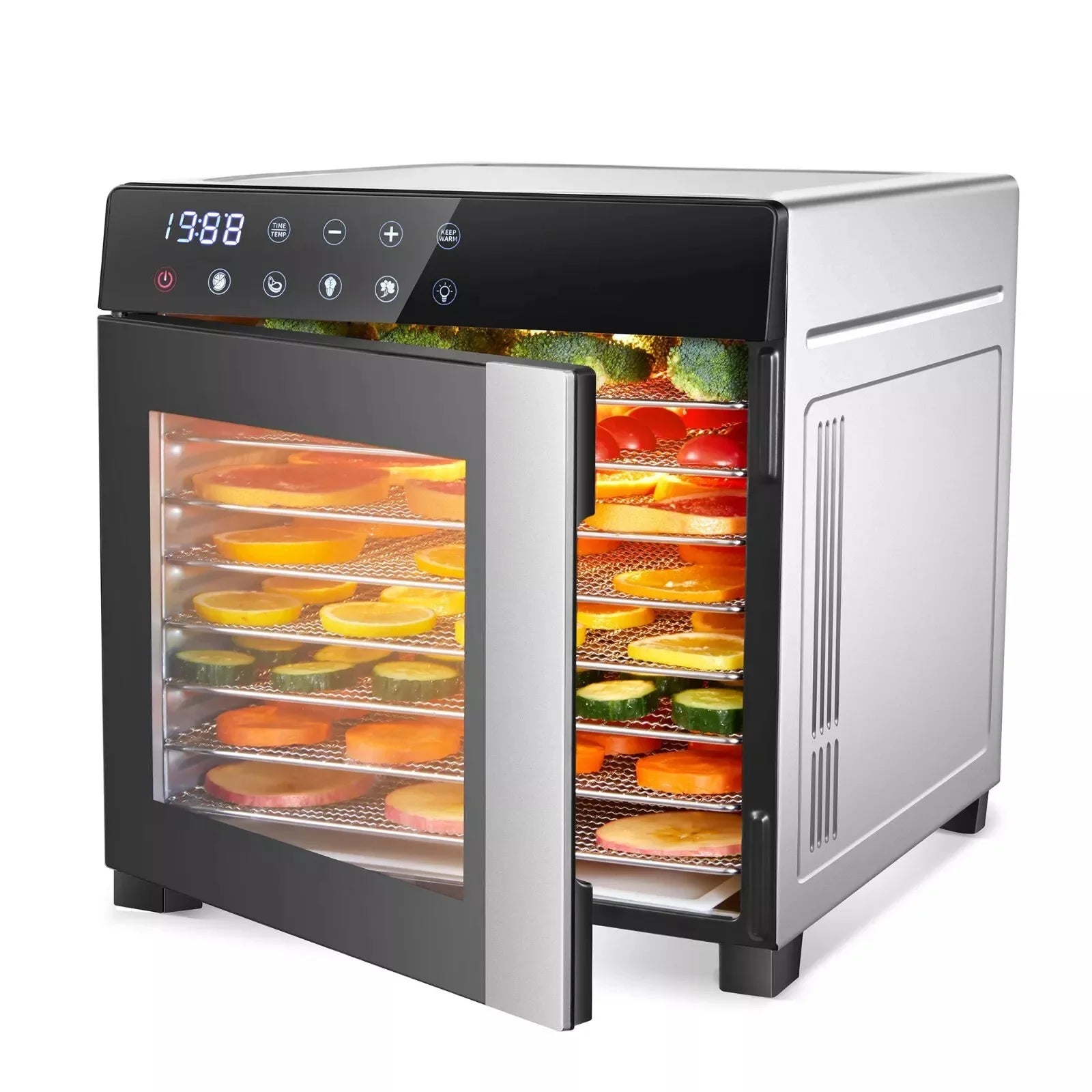 8-Tray Stainless Steel, Food Dehydrator