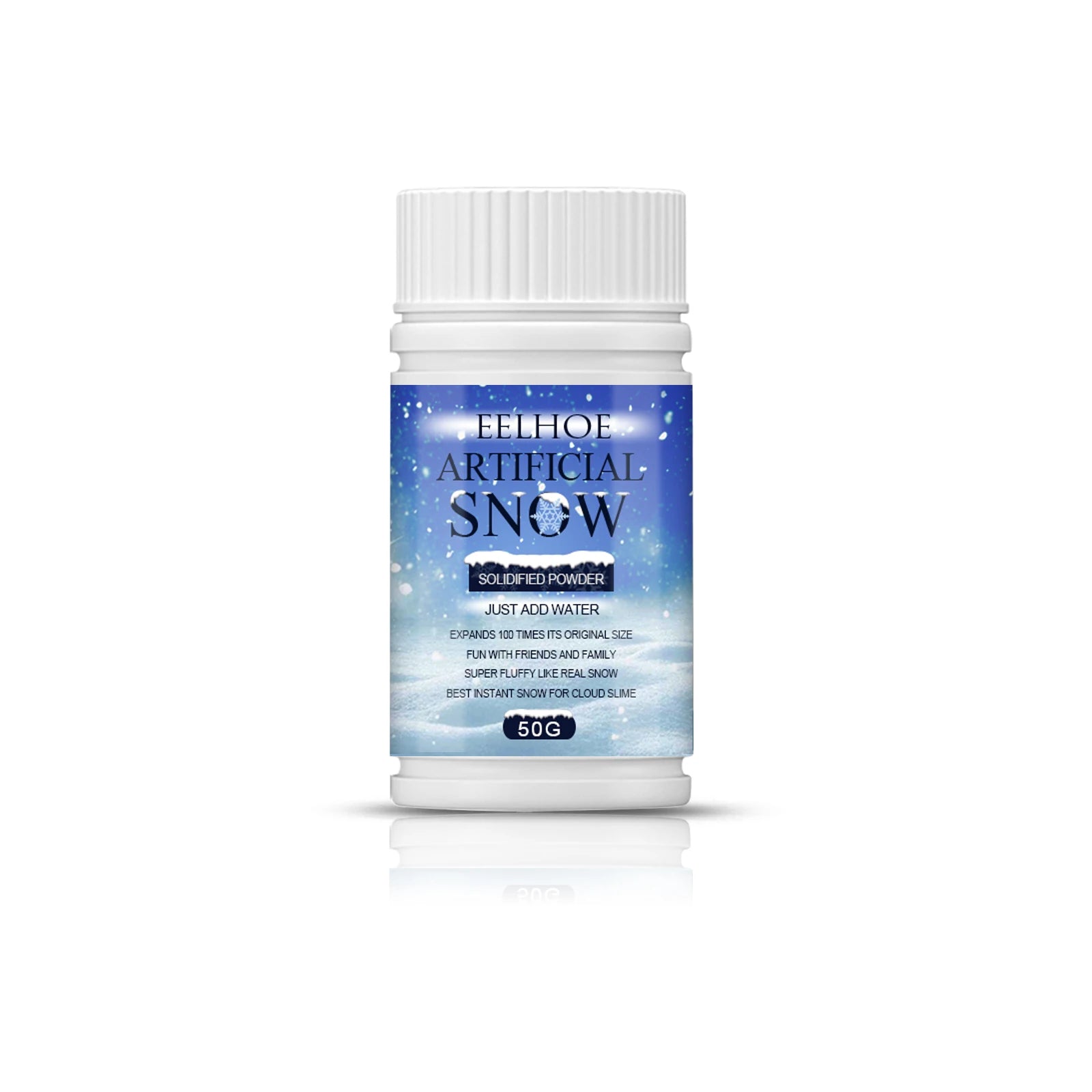 Artificial Snow Powder Fake Snowflakes Winter Christmas Scene Layout Window Display Indoor Photo Props Festival