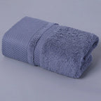 Solid Color Cotton Super Absorbent Hand andFace Towel