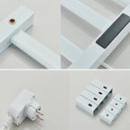 Temperature &Time Control Smart Home Heated Towel Rail Towel Warmer