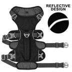 Reflective Dog Harnesses Durable Vest With Handle Adjustable