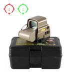 558 Red Dot Sight Holographic Sight Red Green Dot Reflex Sight with Picatinny 20mm Quick Release Mount