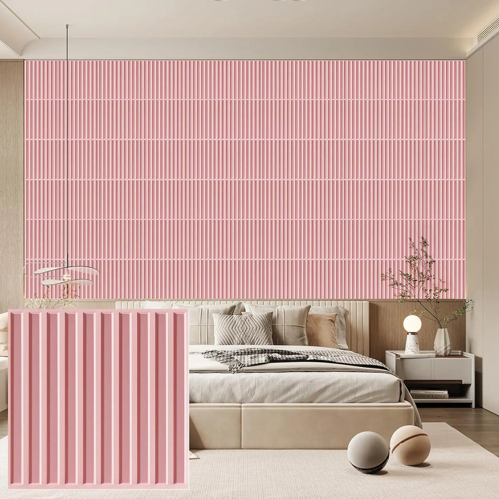 30 pack 3D wall panel. PVC flower textured wall panels. 11.8x11.8 Double-Sided Tape.