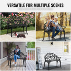 Metal Garden Bench