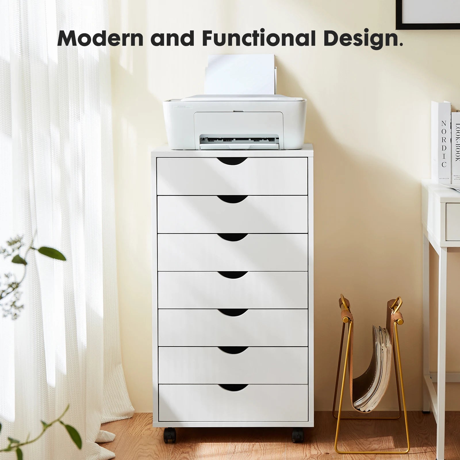 7 Drawer Chest Dressers Nightstand Storage Cabinet