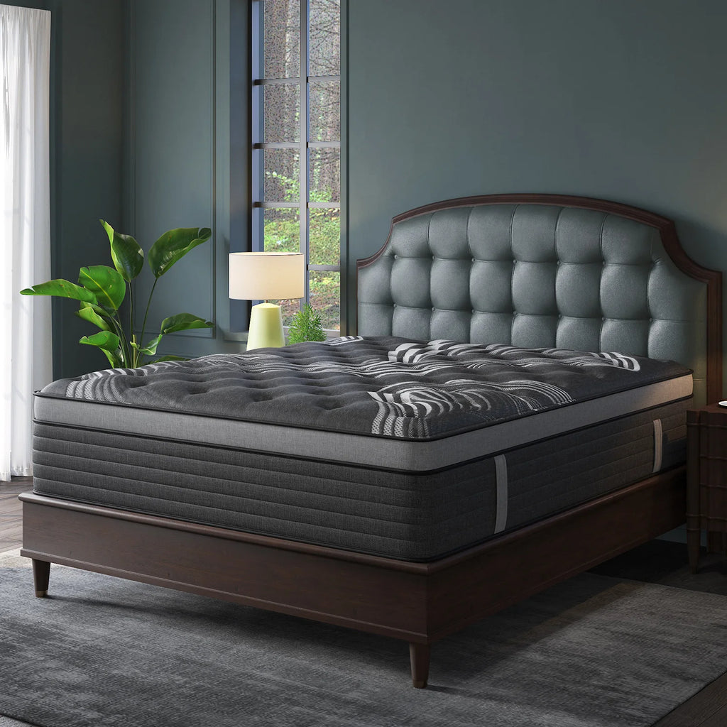 12"14" Gel Memory Foam Twin Full Queen King Bed Mattress In A Box, Medium Firm Motion Isolation