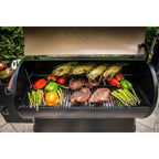 Grills Pro 34 Electric Wood Pellet Grill and Smoker, Bronze, 884 Square Inches Cook Area, 450 Degree Max Temperature,